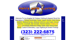 Desktop Screenshot of fivepointsworkwear.com